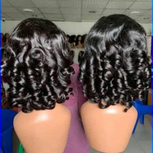 Short Curly Bob